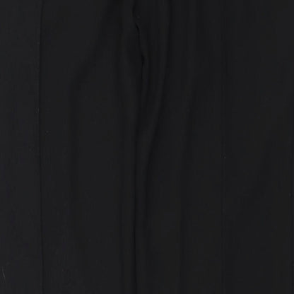 Womens UK Size 4 H&M Regular Fit  Black Trousers