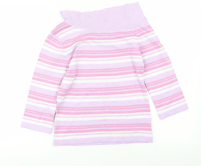 QED London Womens Purple   Basic Polo Size M