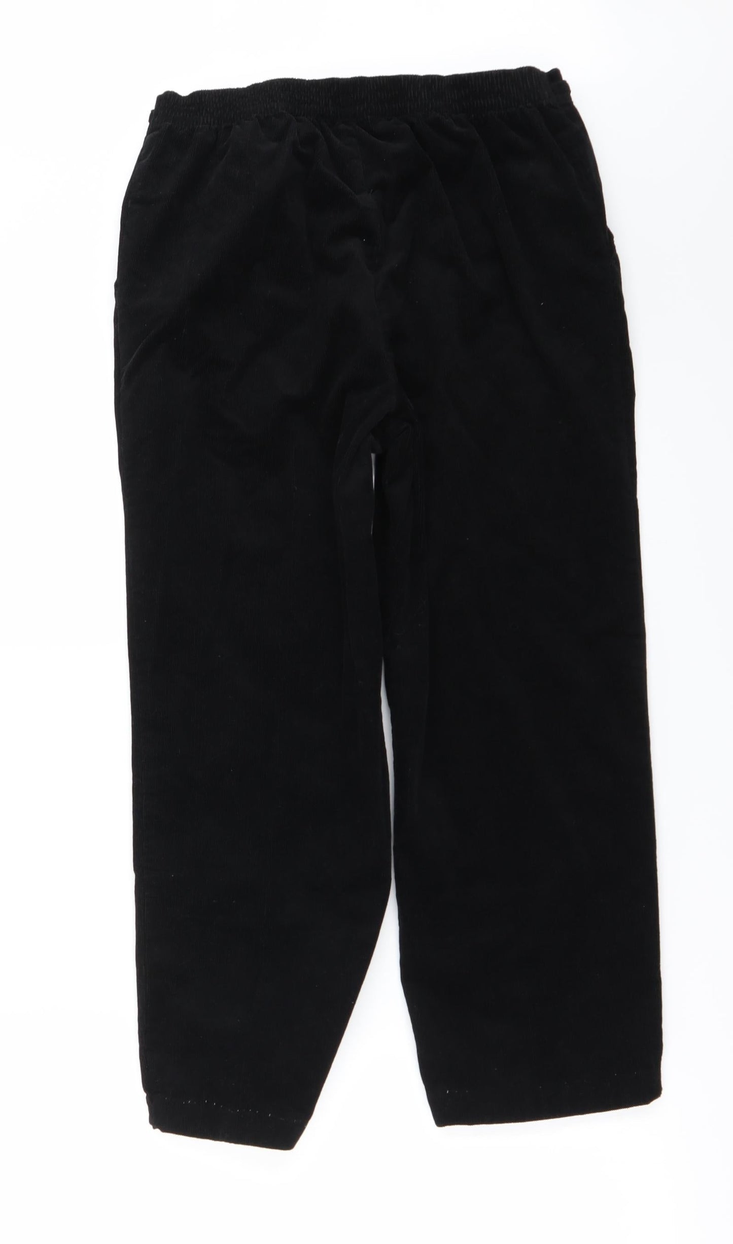 Womens UK Size 28 in Preworn Regular Fit  Black Trousers