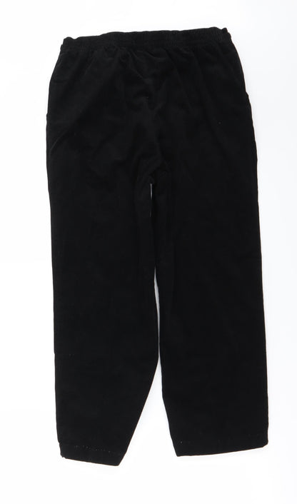 Womens UK Size 28 in Preworn Regular Fit  Black Trousers