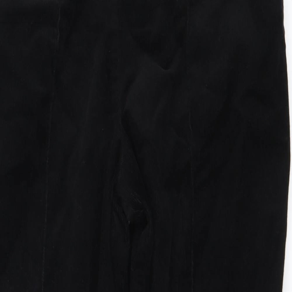 Womens UK Size 28 in Preworn Regular Fit  Black Trousers