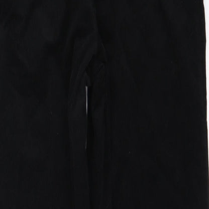 Womens UK Size 28 in Preworn Regular Fit  Black Trousers