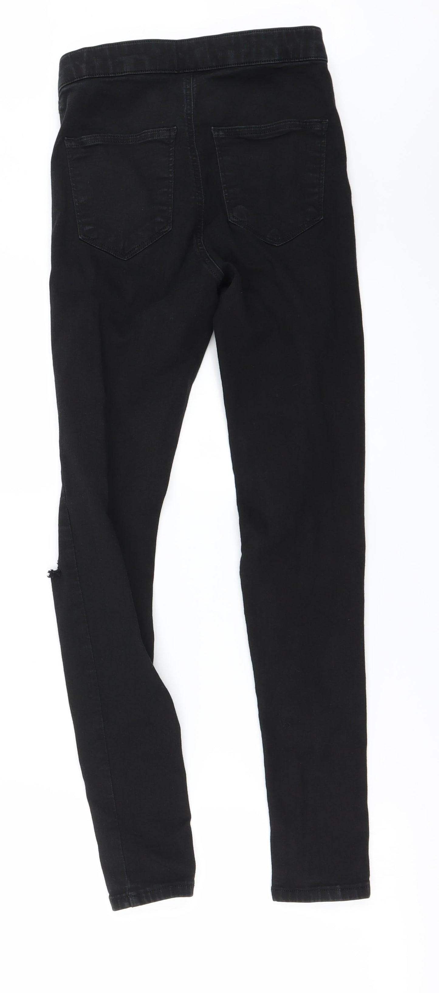 Mens UK Size 28 in Topshop Regular Fit Skinny Black Jeans
