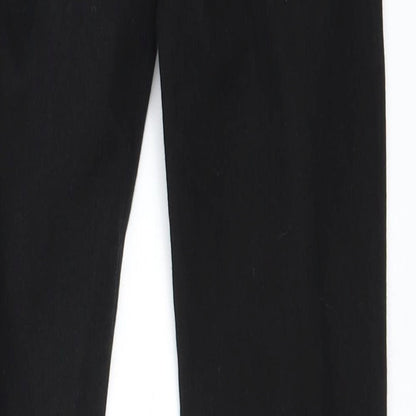 Mens UK Size 28 in Topshop Regular Fit Skinny Black Jeans