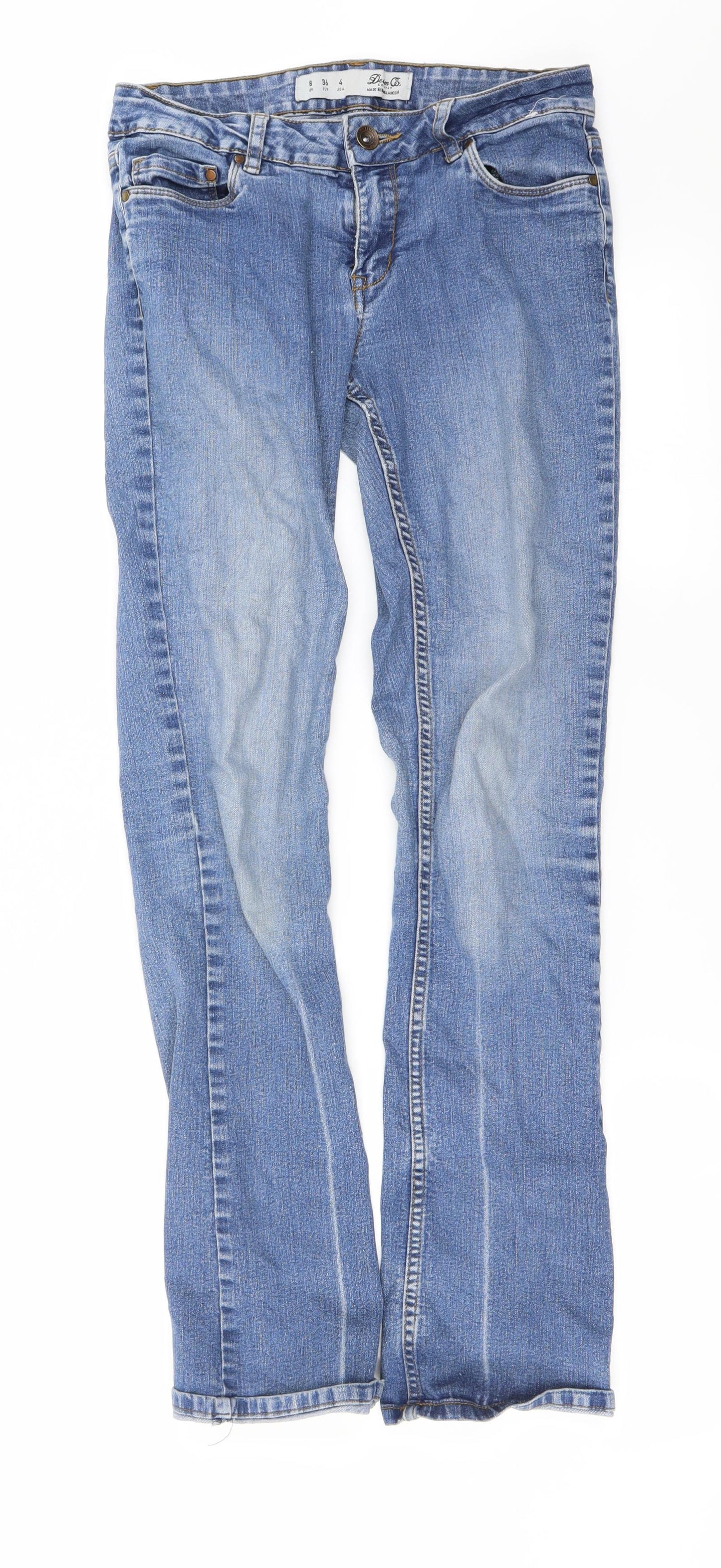denim co Womens Blue   Skinny Jeans Size 8 L27 in