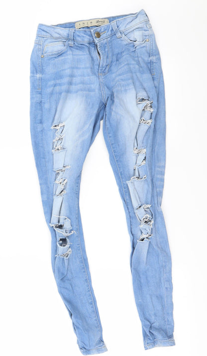 denim co Womens Blue   Straight Jeans Size 6 L25 in