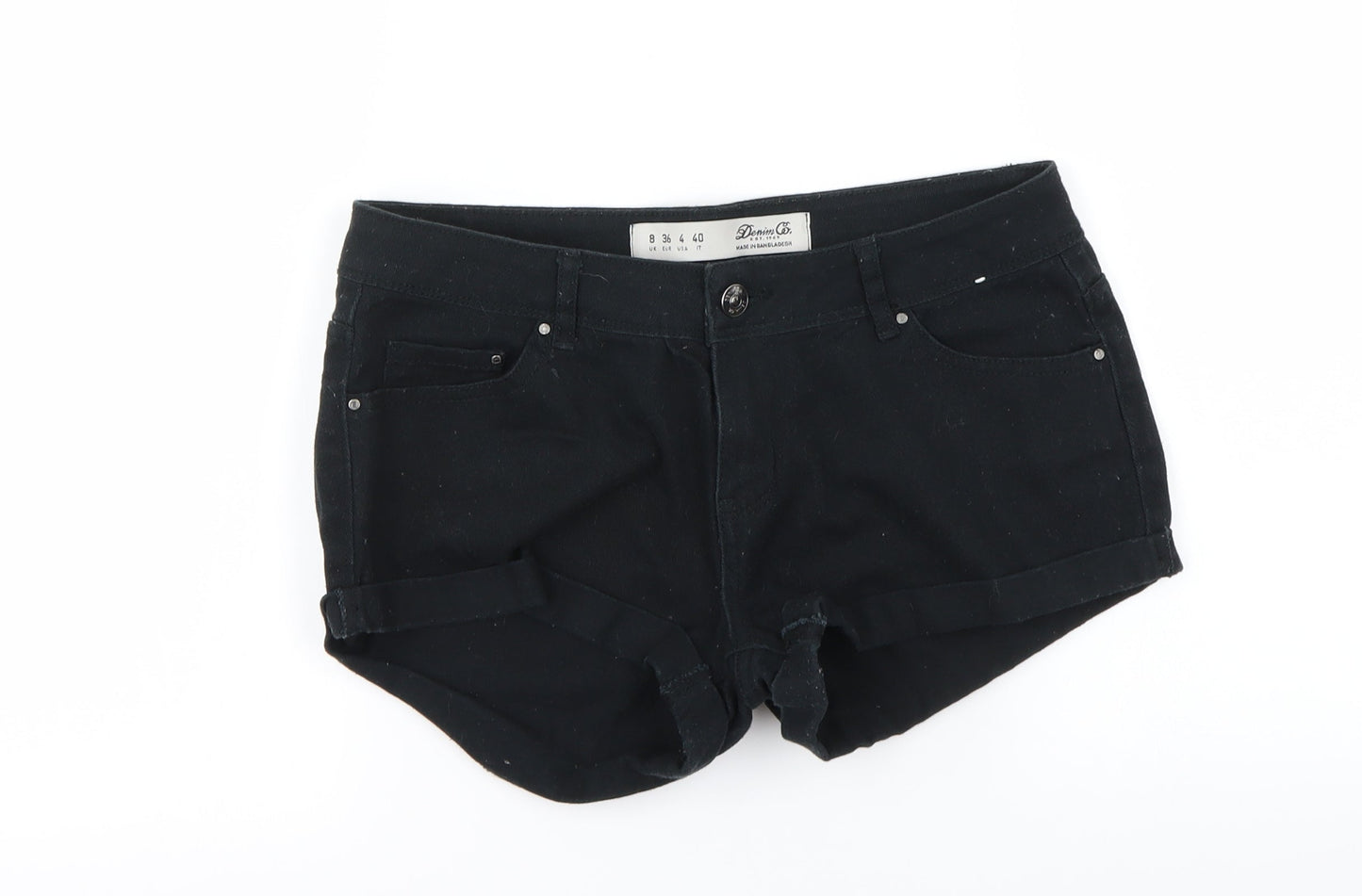 denim co Womens Beige   Cut-Off Shorts Size 8