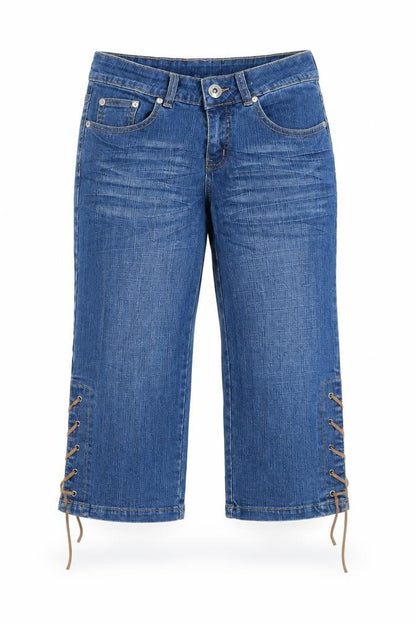 Womens Blue   Straight Jeans Size 23 in L20 in