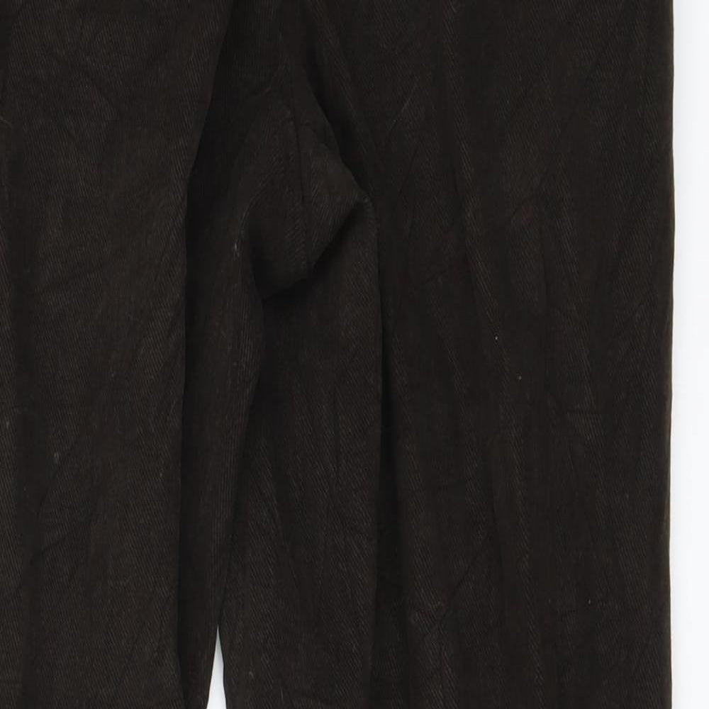 Womens UK Size 30 in Preworn Regular Fit Straight Brown Jeans