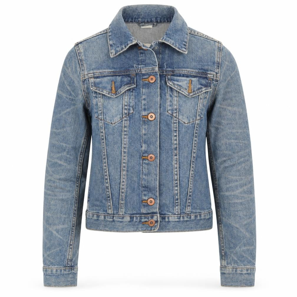 Womens UK Size 4 H&M Blue Jacket