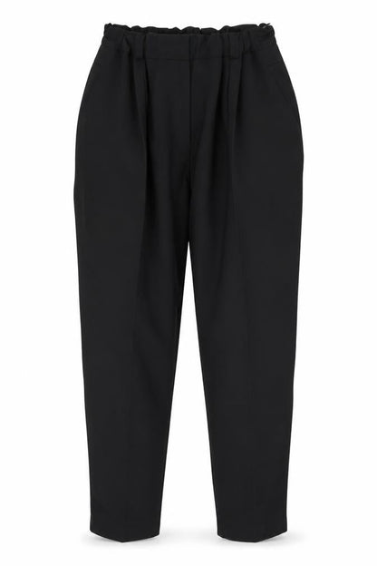 Edit Womens Black Striped  Trousers  Size 40 in L30 in