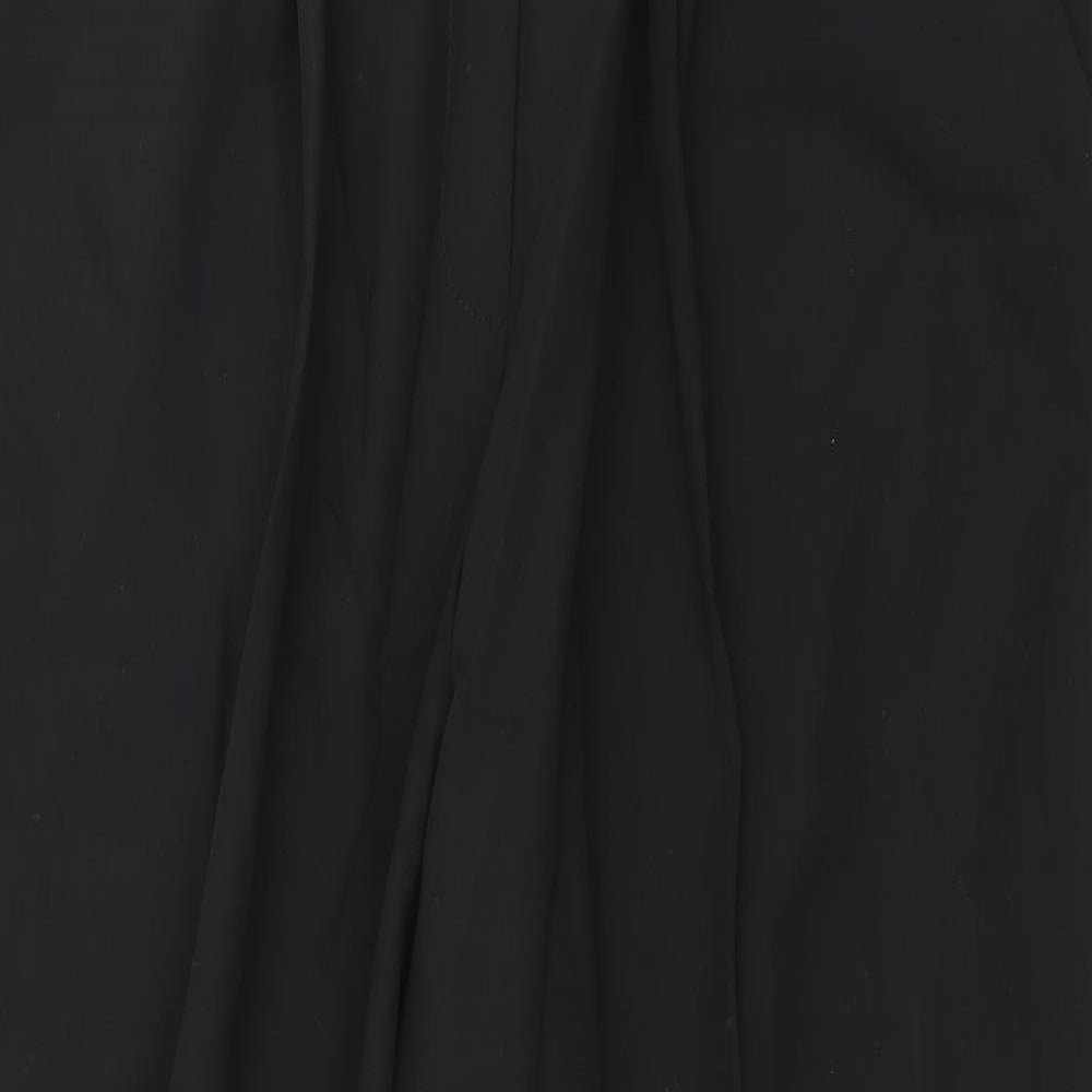 Edit Womens Black Striped  Trousers  Size 40 in L30 in