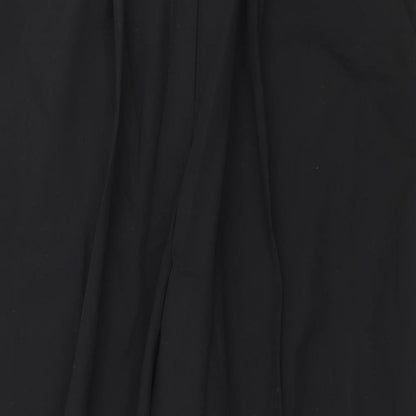 Edit Womens Black Striped  Trousers  Size 40 in L30 in