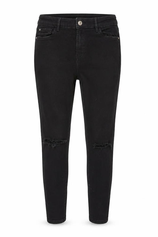 Womens UK Size 12 Denim 365 Regular Fit Skinny Black Jeans