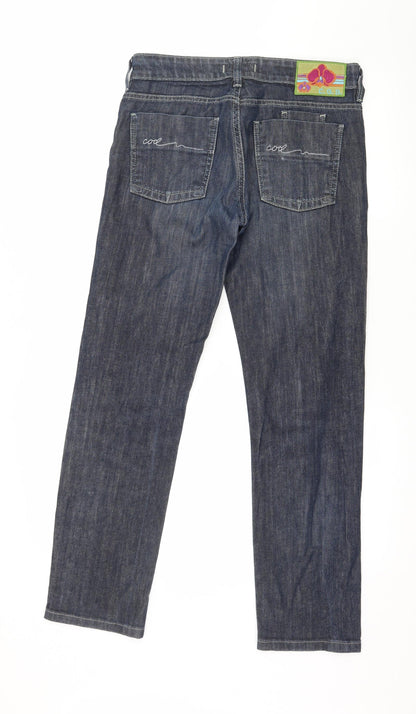 COD Womens Pink  Denim Straight Jeans Size 32 in L29 in