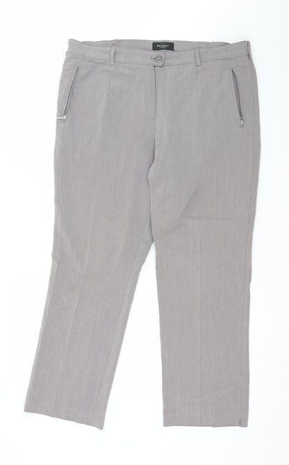 Womens UK Size 38 in Bexleys Regular Fit  Grey Trousers