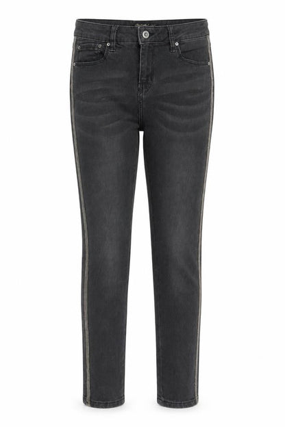 Womens UK Size 10 Toxik3 Regular Fit Skinny Grey Jeans