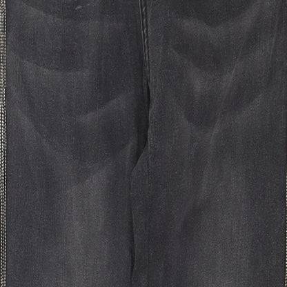 Womens UK Size 10 Toxik3 Regular Fit Skinny Grey Jeans