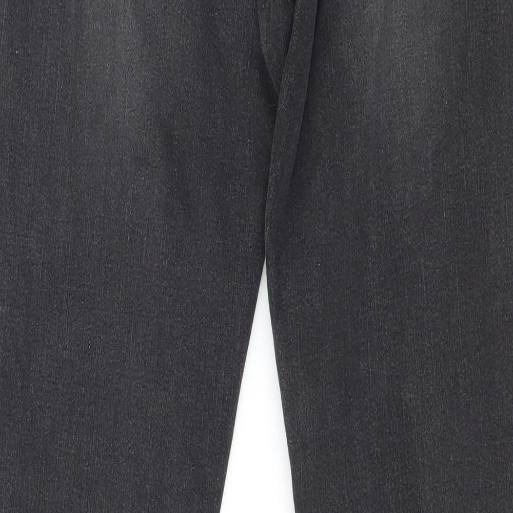 Womens UK Size 10 Toxik3 Regular Fit Skinny Grey Jeans