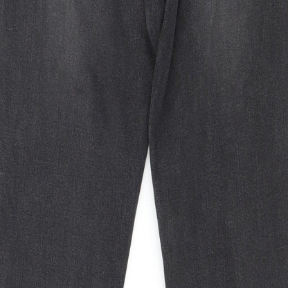 Womens UK Size 10 Toxik3 Regular Fit Skinny Grey Jeans