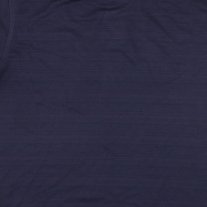 Blue Harbour Mens Blue  Jersey  Polo Size S