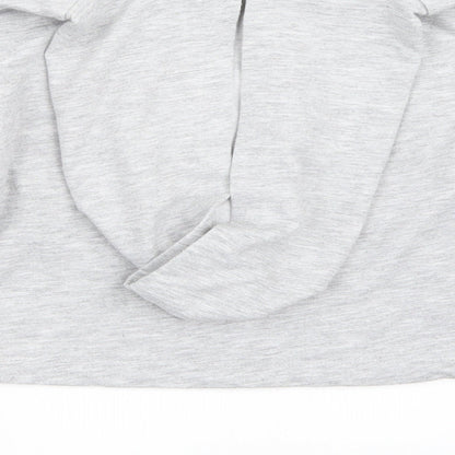 Primark Girls Grey  Rayon Pullover Hoodie Size 12 Years