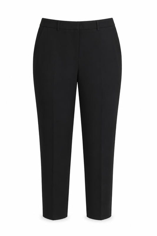 Womens UK Size 12 Dorothy Perkins Regular Fit Carrot Black Trousers