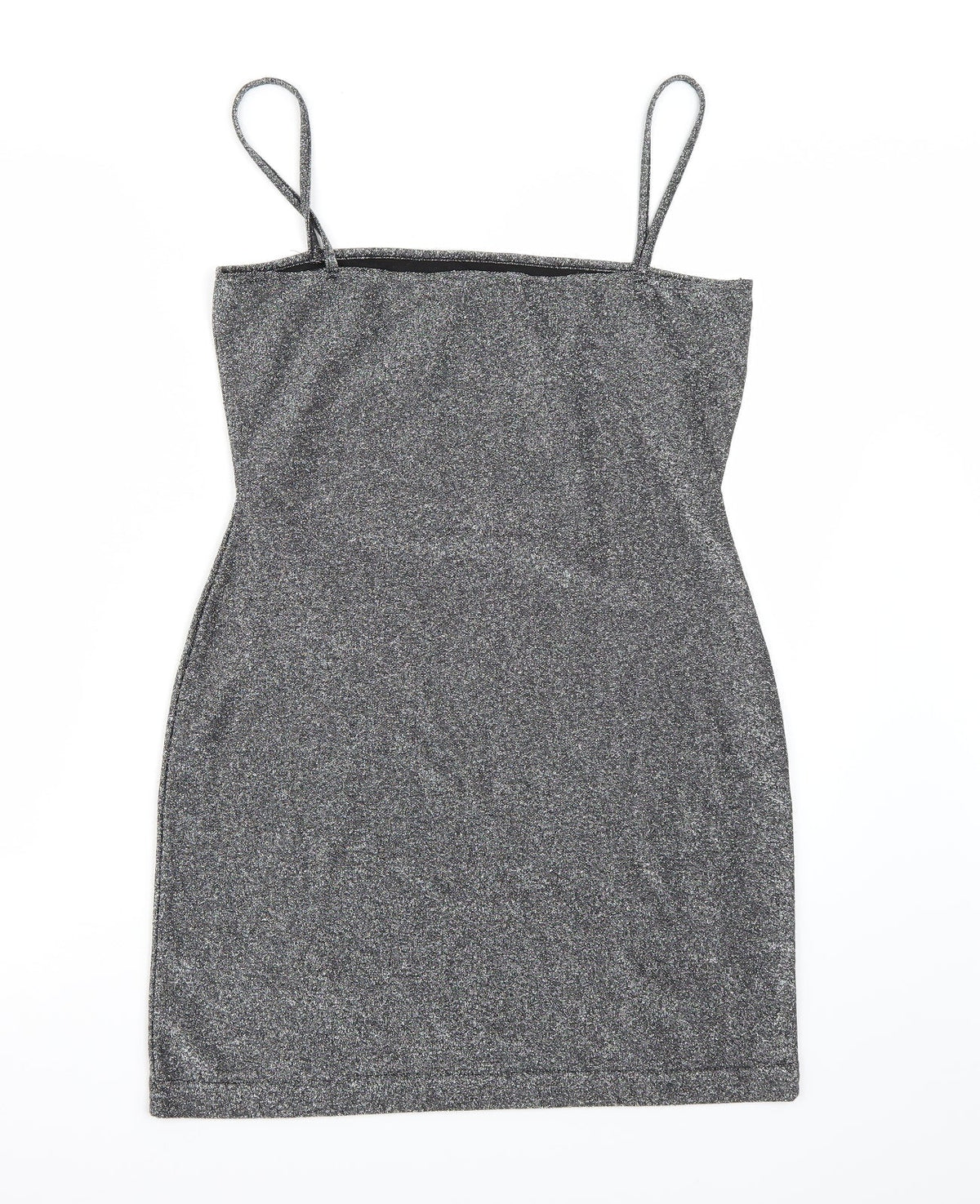 Collision Womens Silver   A-Line  Size 12