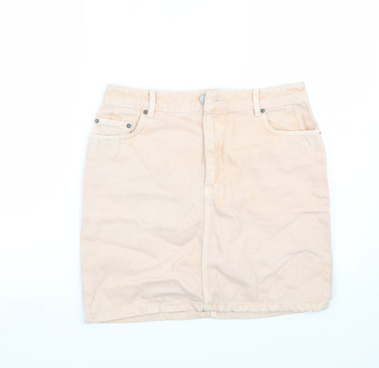 ASOS Womens Pink   A-Line Skirt Size 12