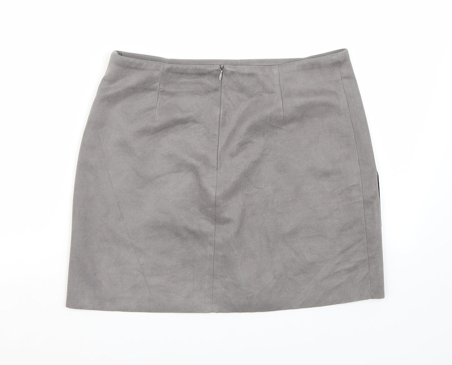Primark Womens Grey   A-Line Skirt Size 12
