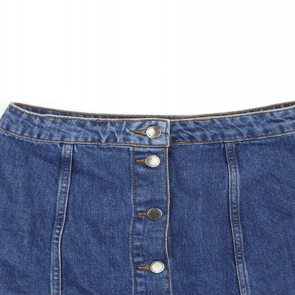 Womens UK Size 28 Topshop A-Line  Skirt