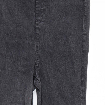 PEP&CO Womens Black   Skinny Jeans Size 14 L29 in