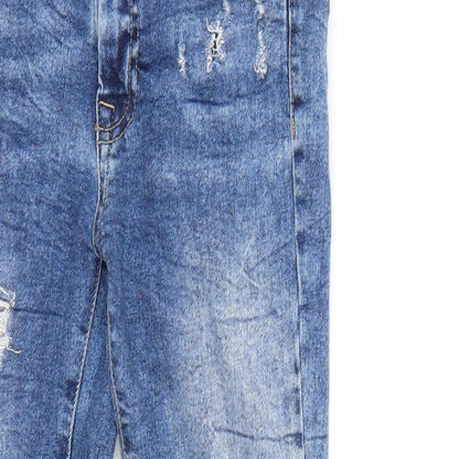 Pull&Bear Womens Blue   Skinny Jeans Size 34 L25 in