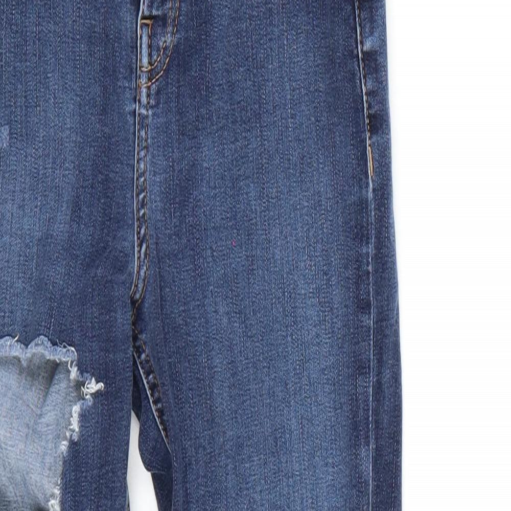 Topshop Womens Blue   Skinny Jeans Size 25 L27 in