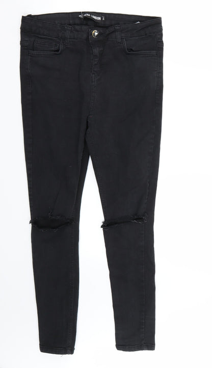Womens UK Size 32 Hera London Regular Fit Skinny Blue Jeans
