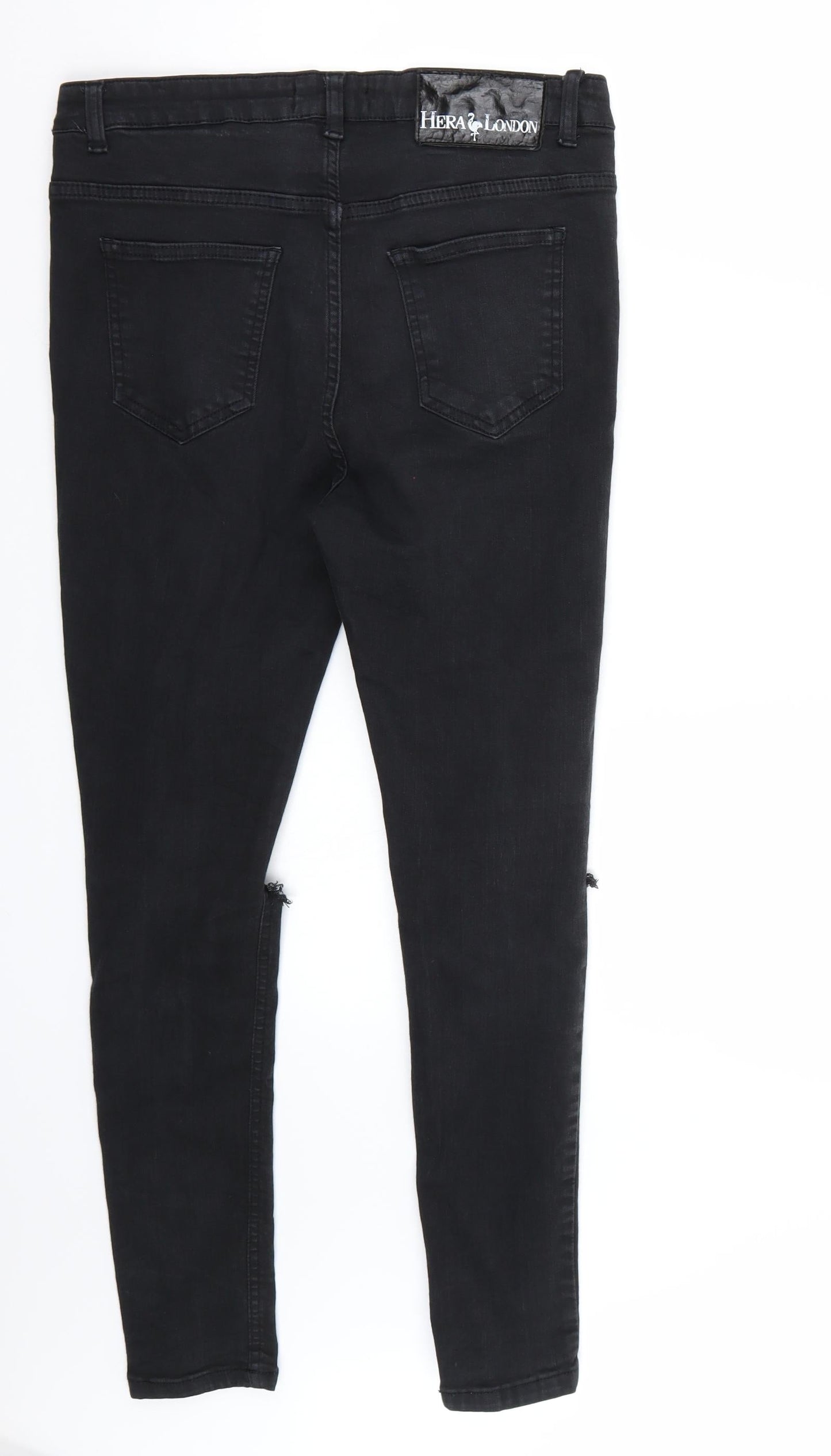 Womens UK Size 32 Hera London Regular Fit Skinny Blue Jeans