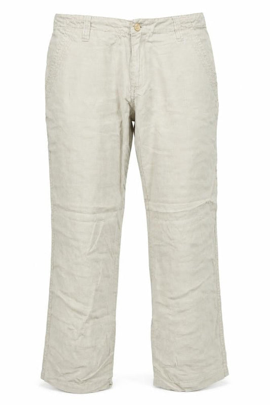 Womens UK Size 34 in H&M Regular Fit  Beige Trousers
