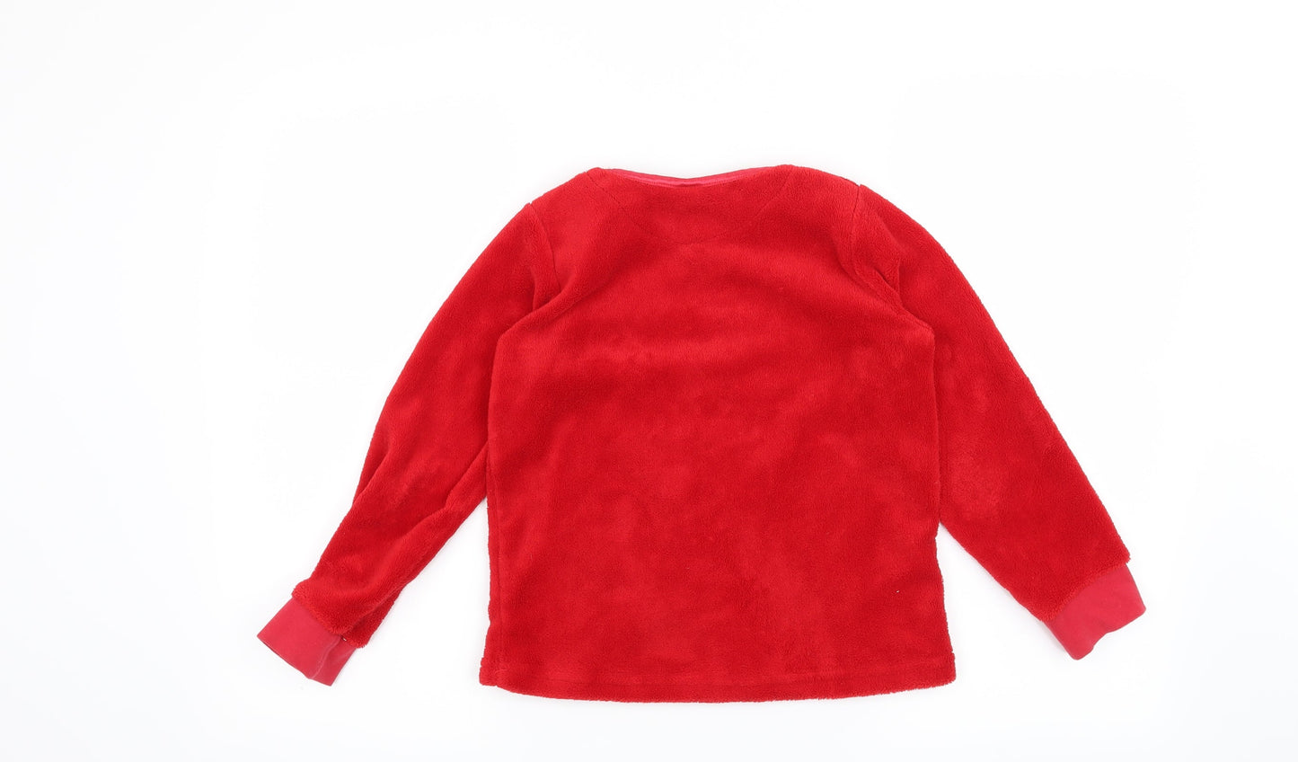 Disney Girls Red Solid  Top Pyjama Top Size 8-9 Years  - Disney Minnie Mouse
