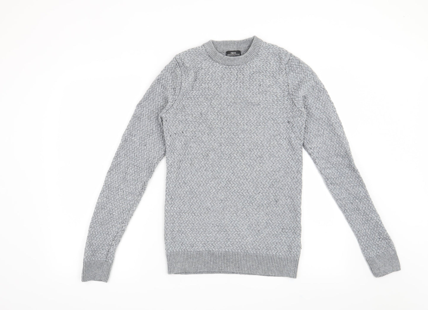 NEXT Mens Grey   Pullover Jumper Size XS