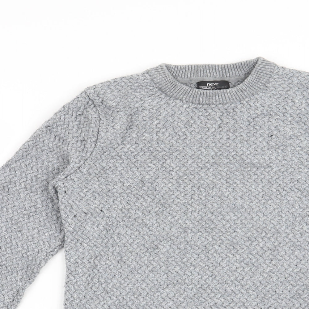 NEXT Mens Grey   Pullover Jumper Size XS