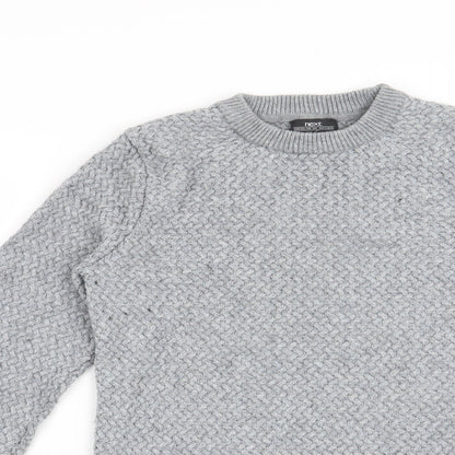 NEXT Mens Grey   Pullover Jumper Size XS