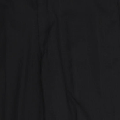 Greenwoods Mens Black   Dress Pants Trousers Size 46 L27 in