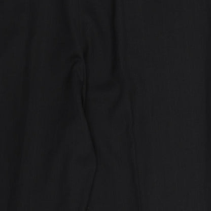 Greenwoods Mens Black   Dress Pants Trousers Size 46 L27 in