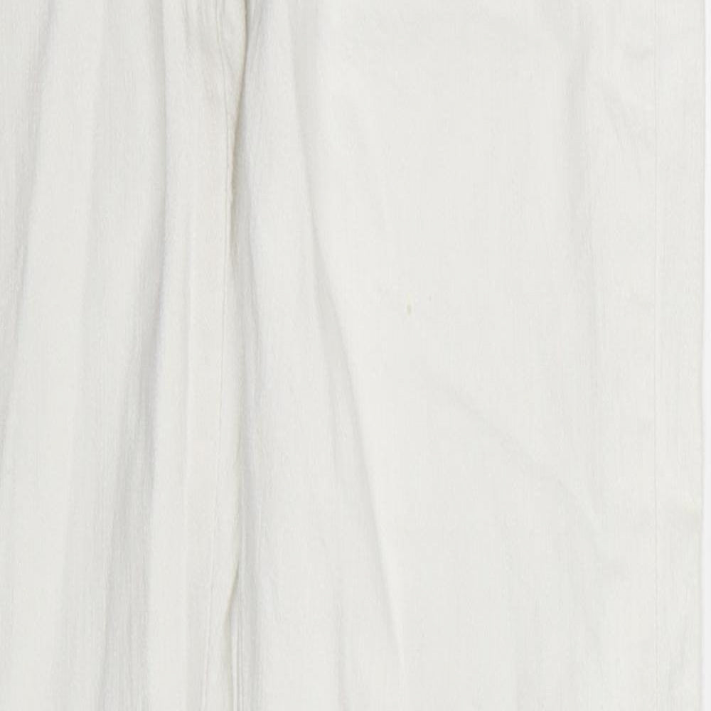 Denim Co Womens White  Denim Jegging Jeans Size 10 L32 in