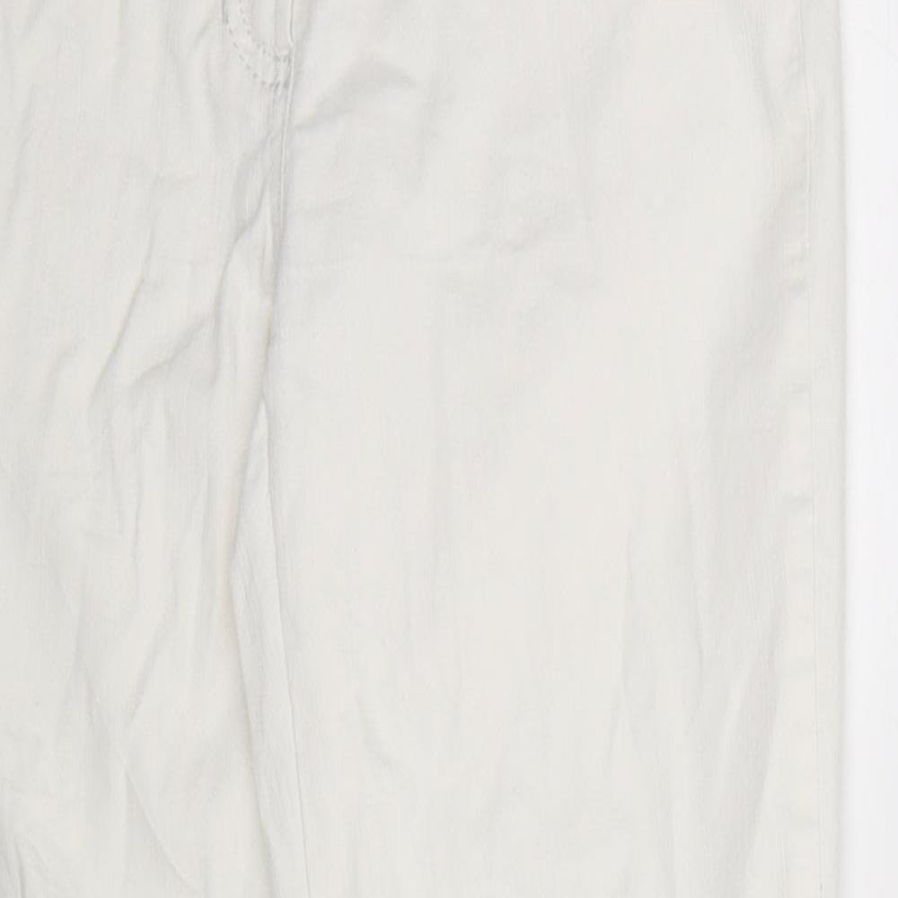 Gerry Weber Womens White  Denim Skinny Jeans Size 10 L27 in