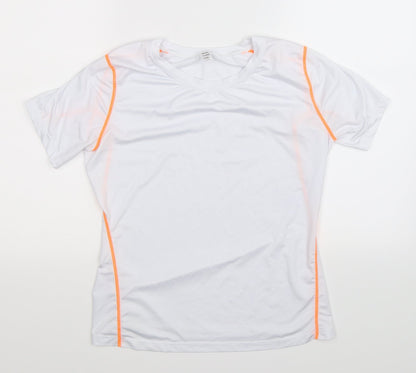 Preworn Womens White   Jersey T-Shirt Size XL