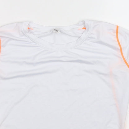 Preworn Womens White   Jersey T-Shirt Size XL
