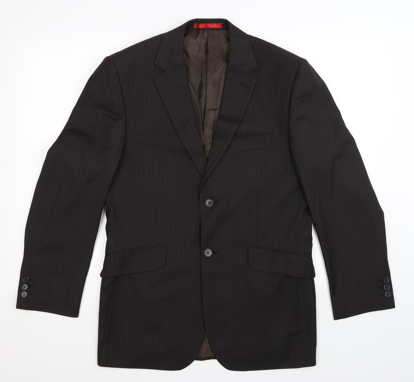 Mens UK Size 38 Burton Regular Black Suit Jacket