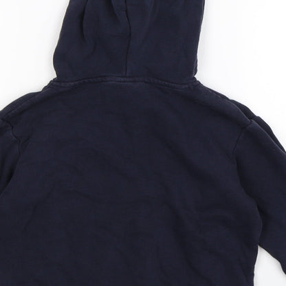 H&M Boys Blue   Pullover Hoodie Size 5 Years