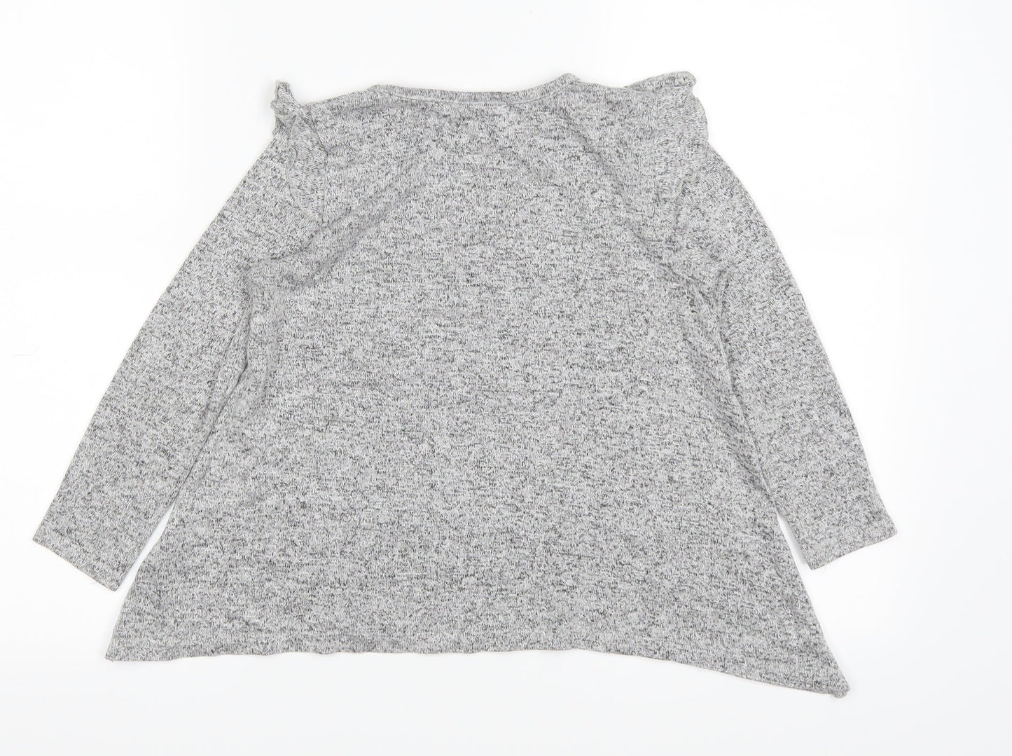 I Love Girlswear Girls Grey   Basic T-Shirt Size 7 Years